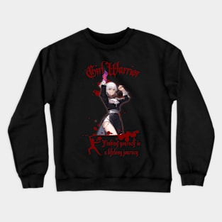 Warrior Girl Crewneck Sweatshirt